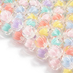 Perle acrylique transparente dans des sacs tissés de perles&nbsp;AJEW-BA00091