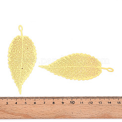 Латунные филигранные большие кулоны&nbsp;KKC-T003-27G