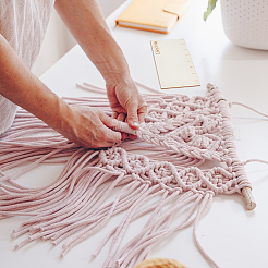 Рамки для вязания крючком из липы&nbsp;DIY-WH0304-938B