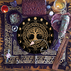 Kits de suministros de altar wiccan diy ahademaker&nbsp;AJEW-GA0004-66C