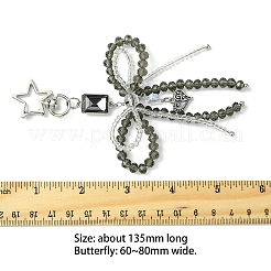 Подвеска из сплава стеклянной крошки&nbsp;HJEW-FZ00038