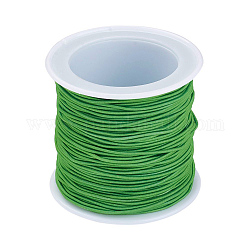Elastic Cord, Lime Green, 1mm, about 22.96 yards(21m)/roll