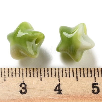 Акриловые бусины&nbsp;OACR-U005-04E-1