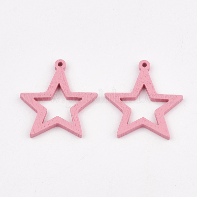 Подвески из грушевого дерева&nbsp;WOOD-T010-07F-1