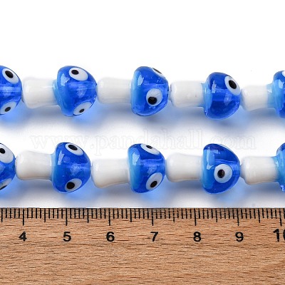 Ручной сглаза бусины бисер нитей&nbsp;LAMP-S069-01F-1