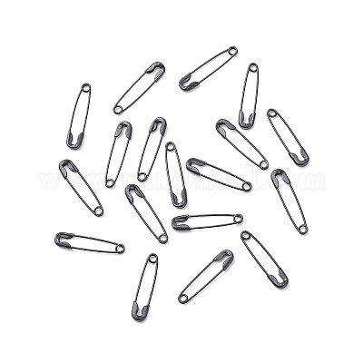 1000pcs Black Small Safety Pin 