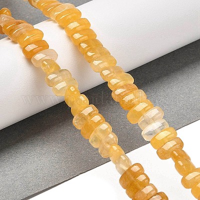 Natürlichen Topas Jade Perlen Stränge&nbsp;G-Q167-B13-01-1