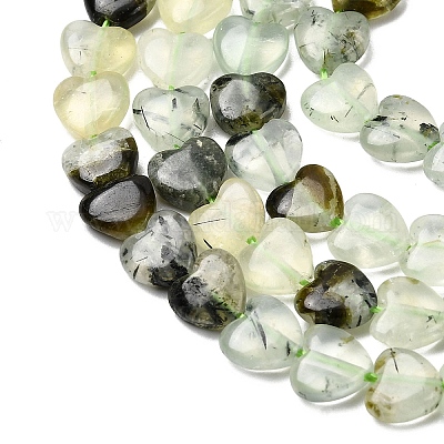 Природные пренит нитей бисера&nbsp;G-P575-C19-6mm-1