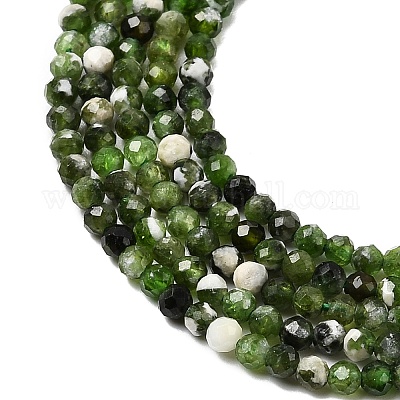 Природные диопсидом бисер нитей&nbsp;G-G188-B14-04-1