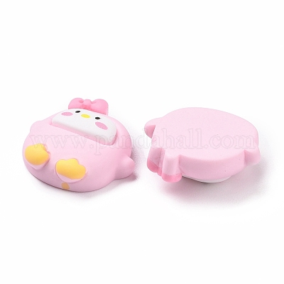 Непрозрачные кабошоны из смолы&nbsp;RESI-H142-B02-1