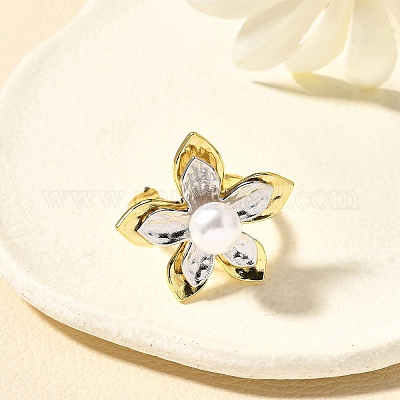 Латунные манжеты для женщин RJEW-Q008-05G-1