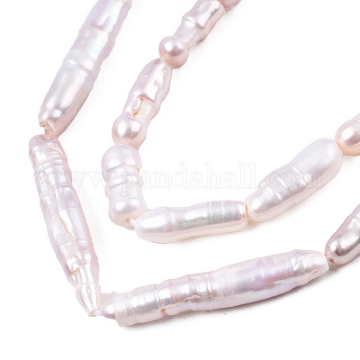 Wholesale Natural Baroque Pearl Keshi Pearl Beads Strands 