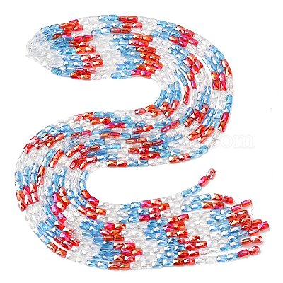 Chapelets de perles en verre électroplaqué&nbsp;EGLA-D300-05-17-1