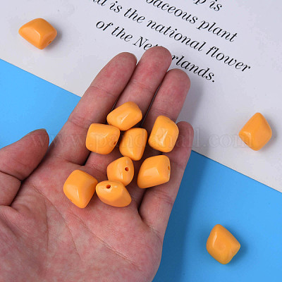 Непрозрачные акриловые бусины&nbsp;MACR-S373-15A-A07-1