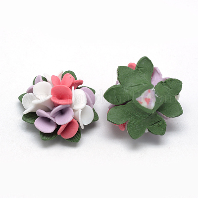 Фарфора ручной работы кабошонов PORC-S1008-42C-1