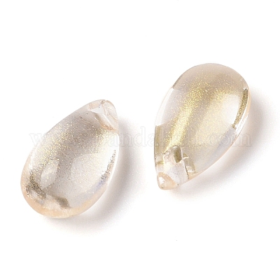 Прозрачные стеклянные амулеты&nbsp;GLAA-U002-01G-1