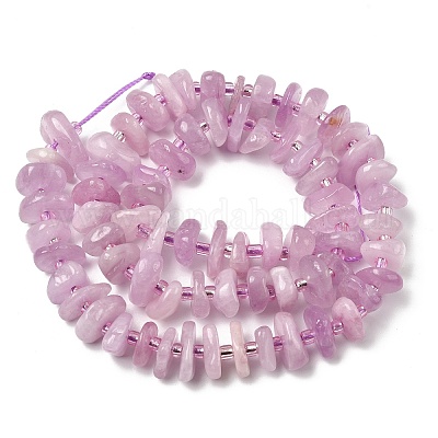 Природные кунцит бисер нитей&nbsp;G-L649-C04-01-1