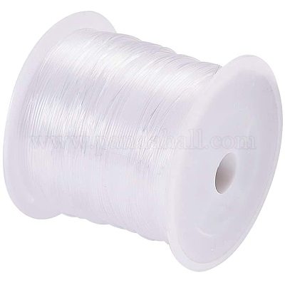 6 Roll Clear Elastic String for Bracelet Making, Invisible String