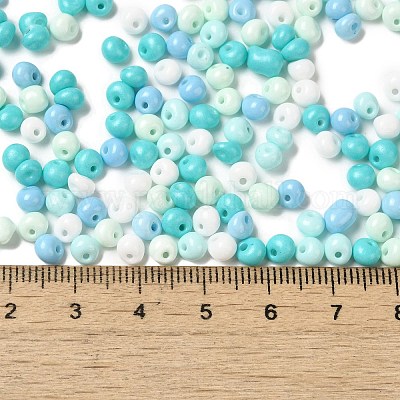 6/0 стеклянный бисер непрозрачной краски для выпечки&nbsp;X1-SEED-M012-02A-23-1