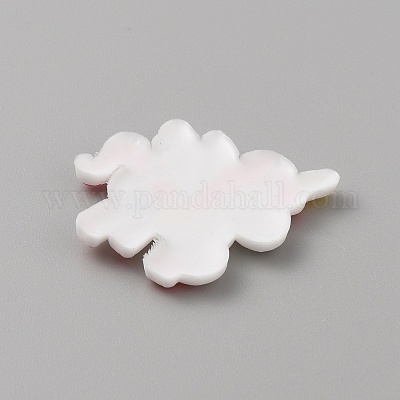 ПВХ пластиката кабошонов&nbsp;SIL-WH0019-16A-1