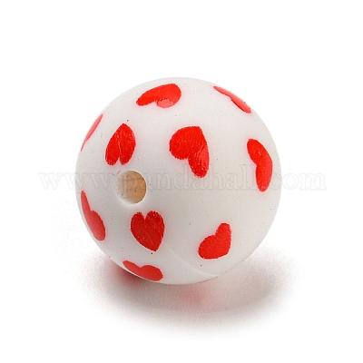 Силиконовые бусины&nbsp;SIL-E009-01H-1