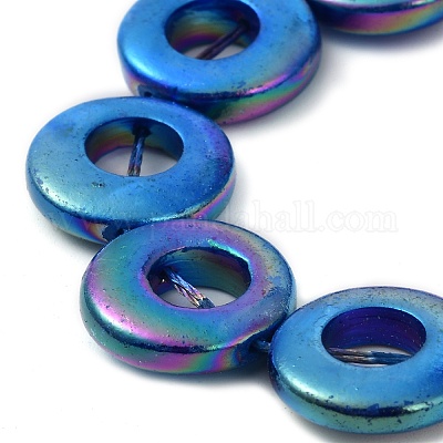 Натуральные пресноводные окрашенные бусы из ракушек BSHE-P033-01C-1