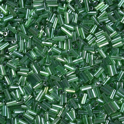 Прозрачные цвета блестящие стеклянные бусины из стекляруса SEED-N005-001-A07-1