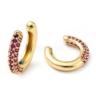 Серьги-каффы в форме буквы 