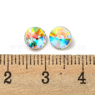 Cabochons de strass en verre&nbsp;RGLA-M017-G01-001ST-1