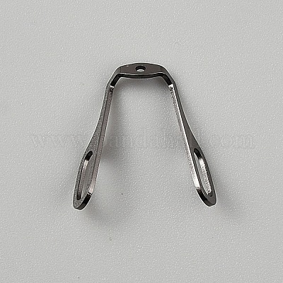 Носовая накладка для очков из нержавеющей стали 304&nbsp;STAS-WH0048-40B-1