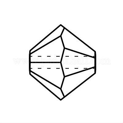 Хрустальные бусины preciosa® X-PRC-BA6-20050-20000-1