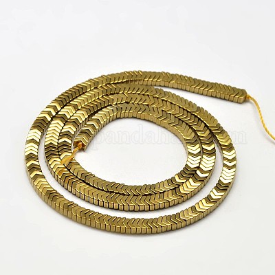 Гальванические стрелки немагнитные нити шарик синтетический гематит G-I175-02G-1