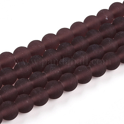 Прозрачные стеклянные бусины&nbsp;LS-GLAA-T032-T6mm-MD19-1