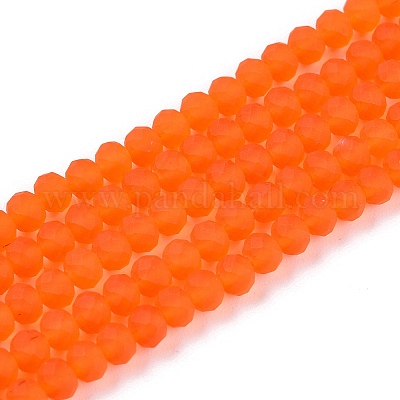 Прозрачные стеклянные бусины EGLA-A044-T3mm-MD25-1