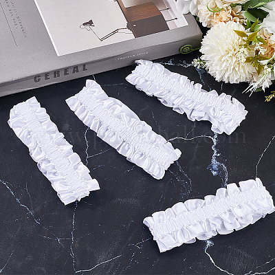 Elastische Strumpfbänder aus Polyester&nbsp;DIY-WH20366-82A-1