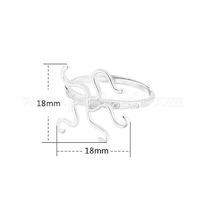 Регулируемое 925 серебряное кольцо регулируемая фурнитура для кольца&nbsp;PW-WG95003-02-1