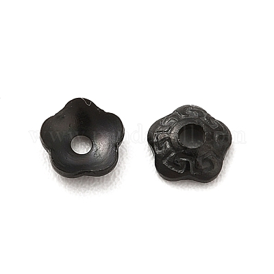 Capuchons de perles en acier inoxydable 304 à placage ionique (IP)&nbsp;STAS-N0005-01EB-1