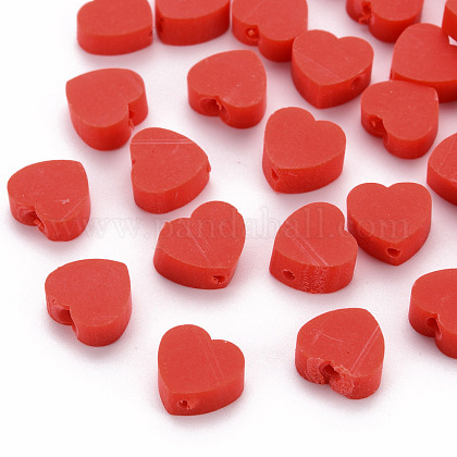 Handmade Polymer Clay Beads X-CLAY-N011-009A-1
