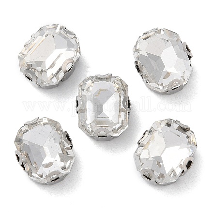 Шить на горный хрусталь&nbsp;LS-RGLA-T036-8x10mm-01A-1