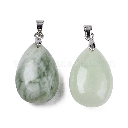 Nouveaux pendentifs en jade naturel G-S243-29-1