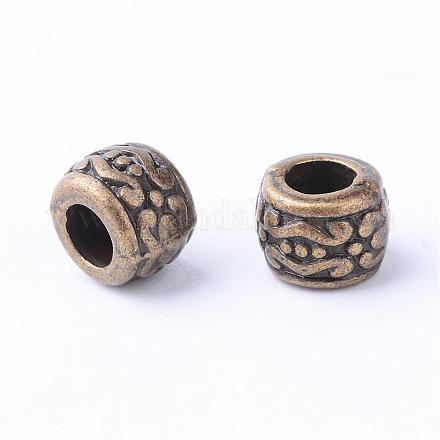 Tibetan Style Alloy Beads TIBE-Q063-97AB-NR-1