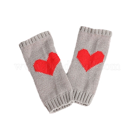 Polyacrylonitrile Fiber Yarn Knitting Fingerless Gloves COHT-PW0001-19E-1