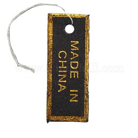 Rectangle Jewelry Display Paper Price Tags CDIS-N001-04A-1