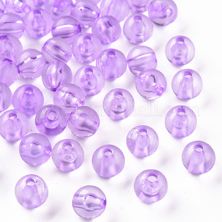 Perles en acrylique transparente MACR-S370-A8mm-746-1
