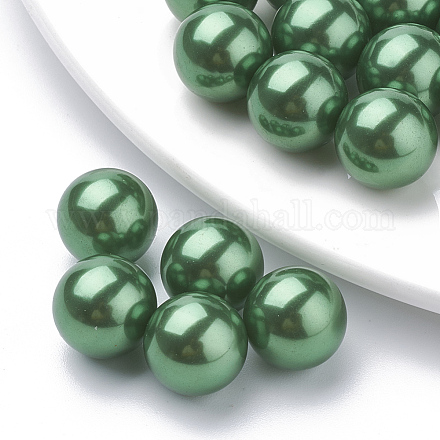 Umweltfreundliche Perlenperlen aus Kunststoffimitat MACR-S277-16mm-C01-1