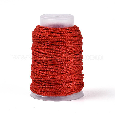 22 м хлопковый шнур для макраме&nbsp;OCOR-T017-07H-1