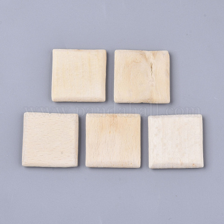 Cuentas de madera de haya sin teñir X-WOOD-N003-003-1