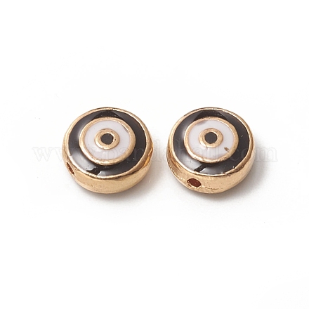 Golden Plated Alloy Beads ENAM-L030-L01-G-1