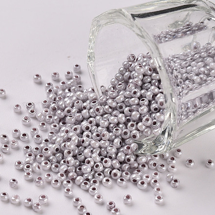 11/0 grade a perles de rocaille en verre rondes SEED-N001-B-0489-1