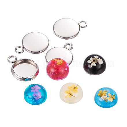 Kits de fabrication de pendentif de bijoux DIY-JP0001-B03-1